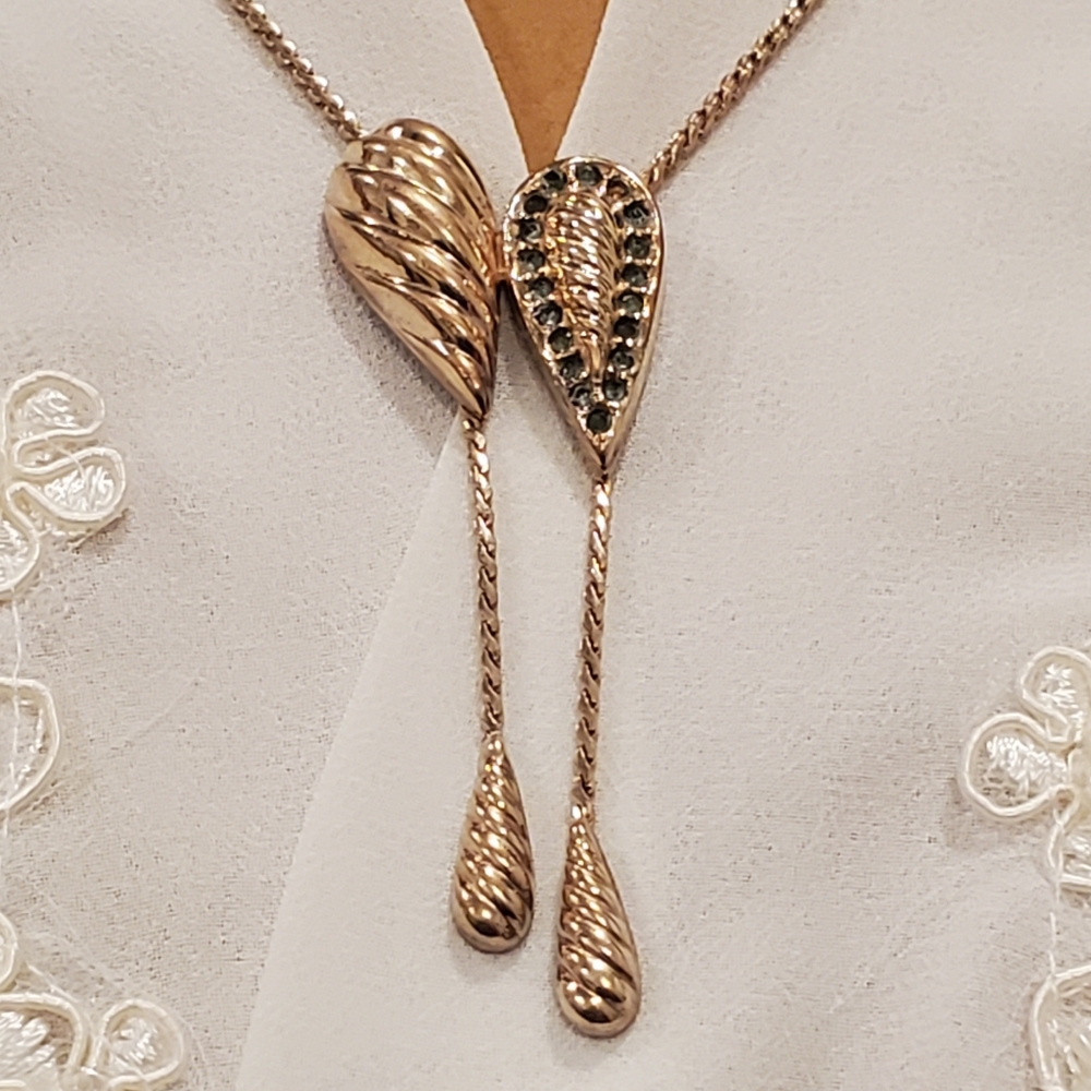 Vintage Regel Gold Filled Necklace 16" Lariat Design